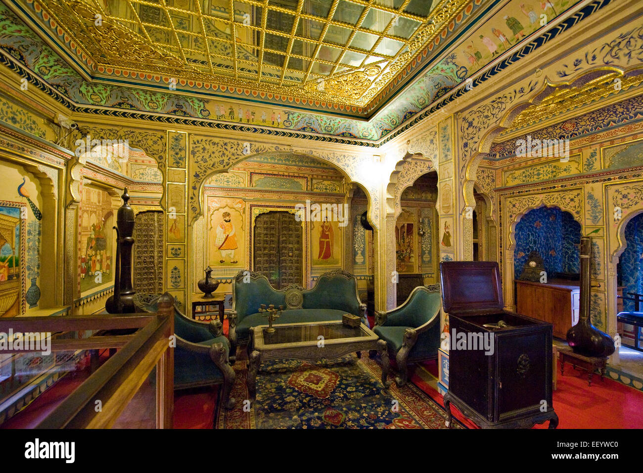India, Rajasthan, Jaisalmer, Patwon Ki haveli Stock Photo - Alamy