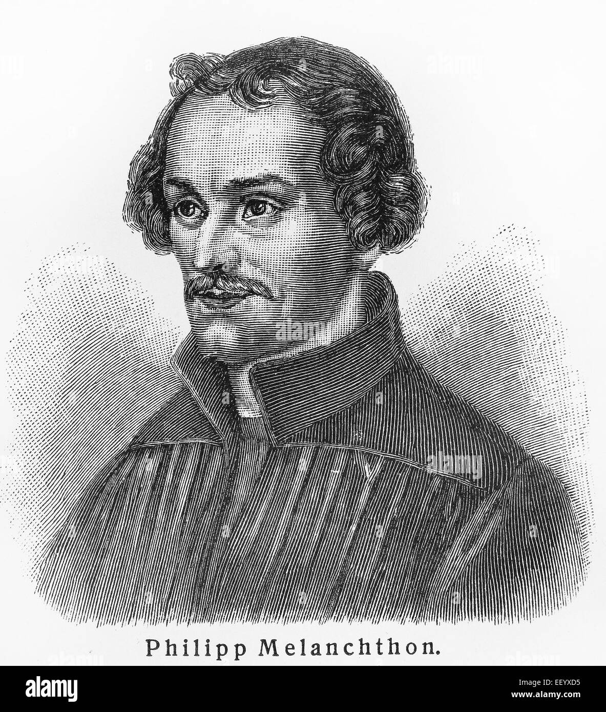 Philipp Melanchthon Stock Photo
