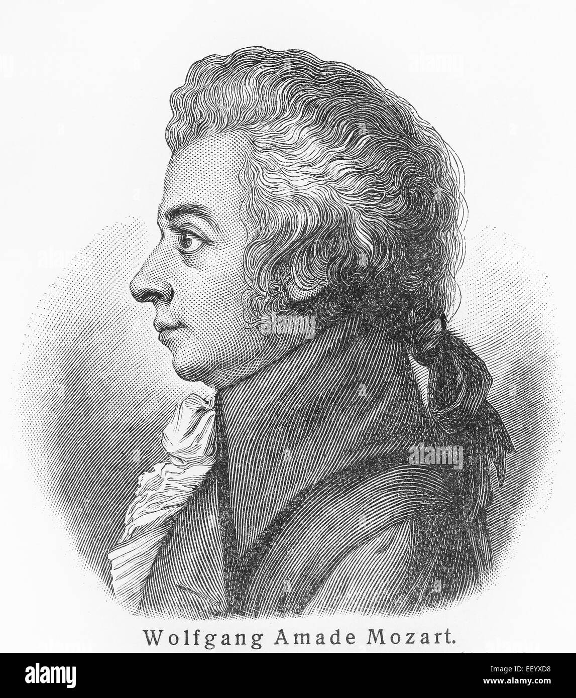 Mozart portrait hires stock photography and images Alamy