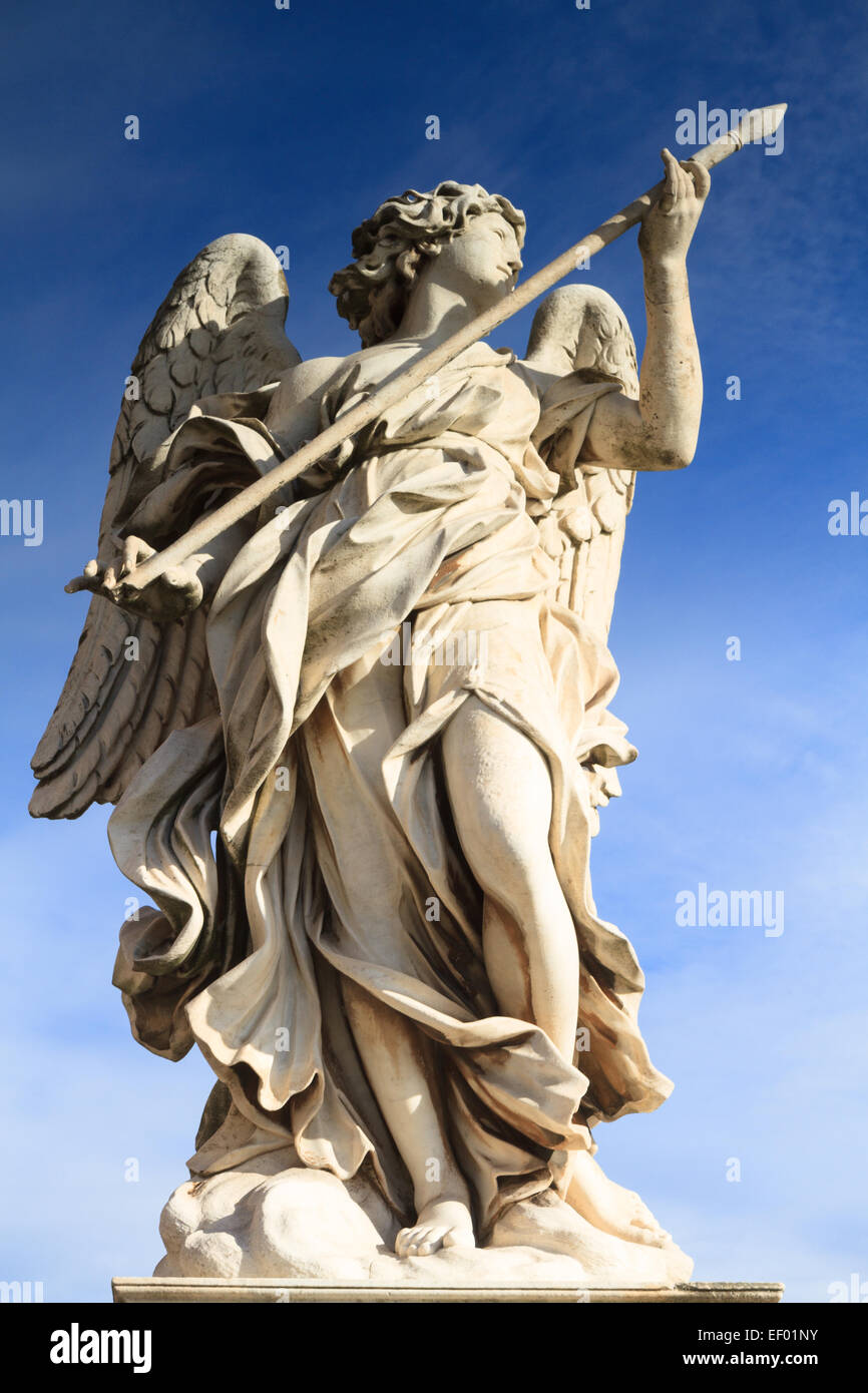 Angel lance rome bernini hi-res stock photography and images - Alamy