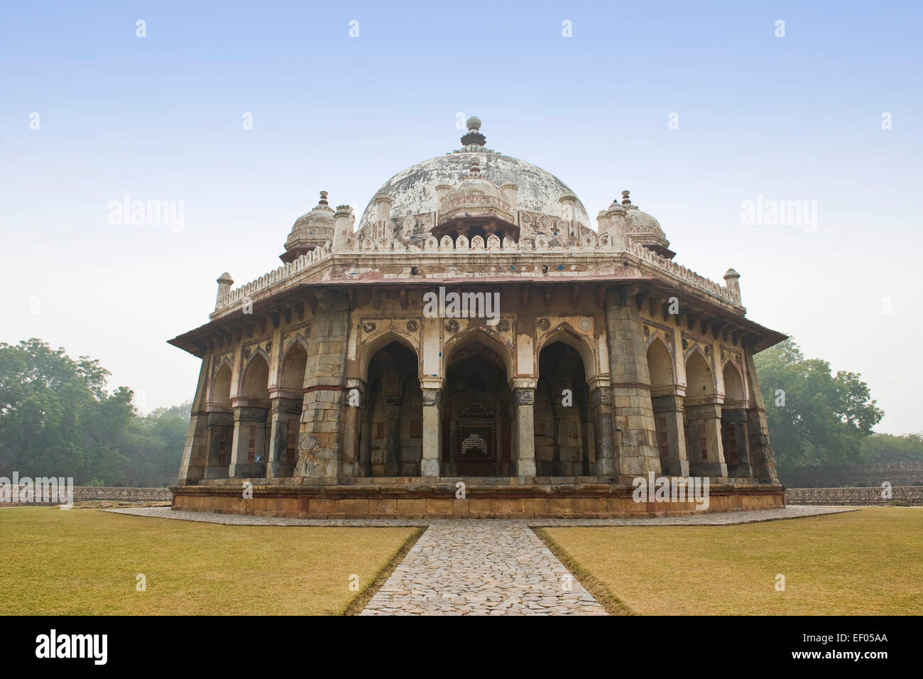 India, New Delhi, Humayun tomb, Isa Khan's garden tomb Stock Photo
