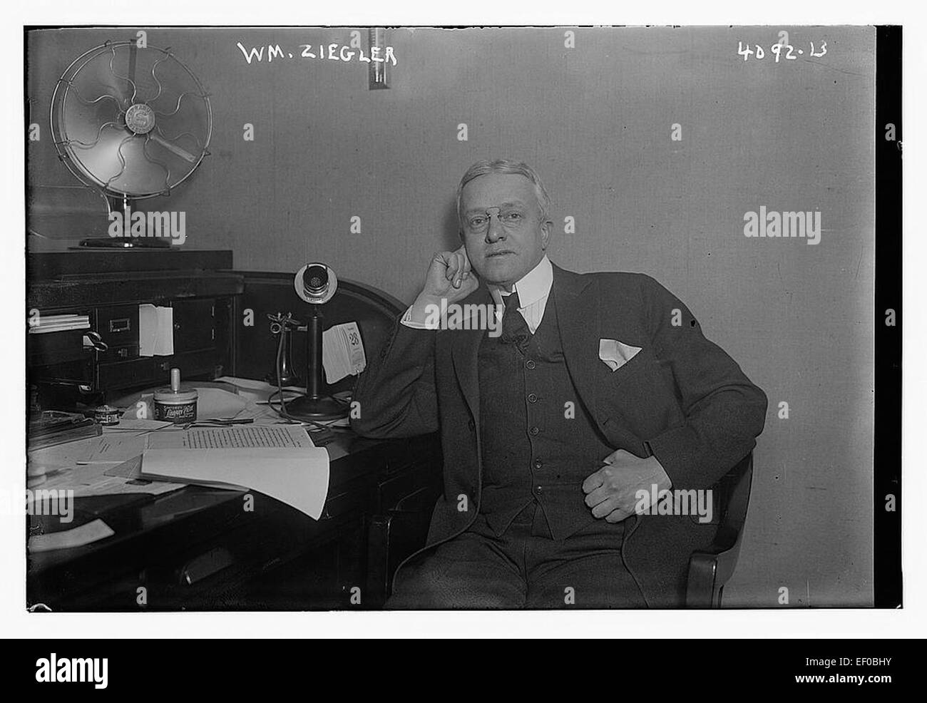 Wm Ziegler was a notable figure, likely involved in business or ...