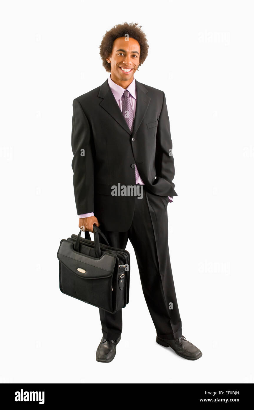 Man wearing a business suit Stock Photo - Alamy