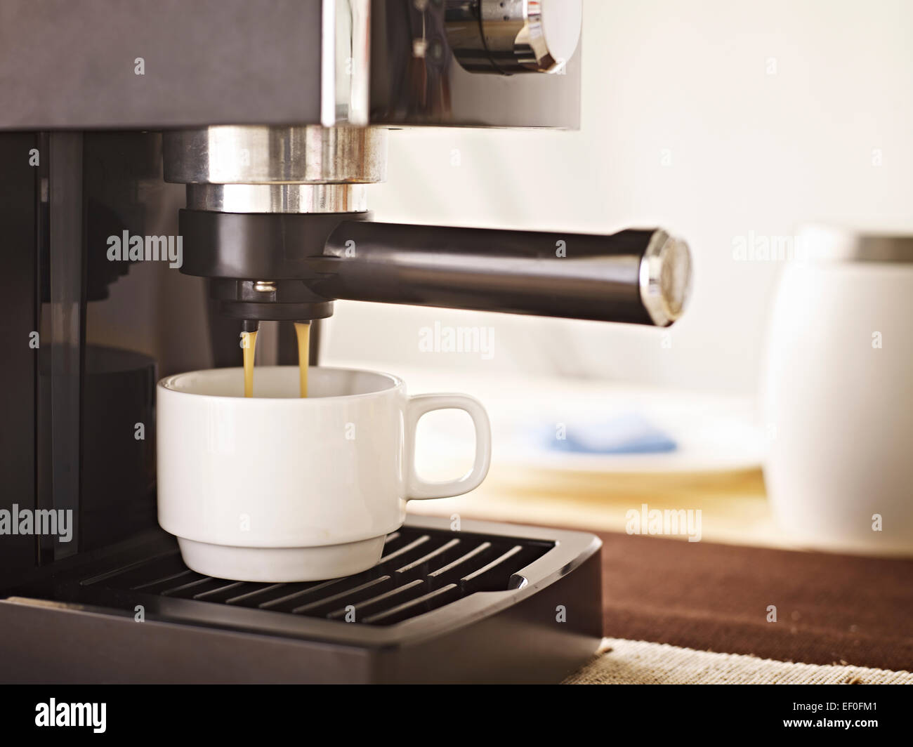 making coffee Stock Photo
