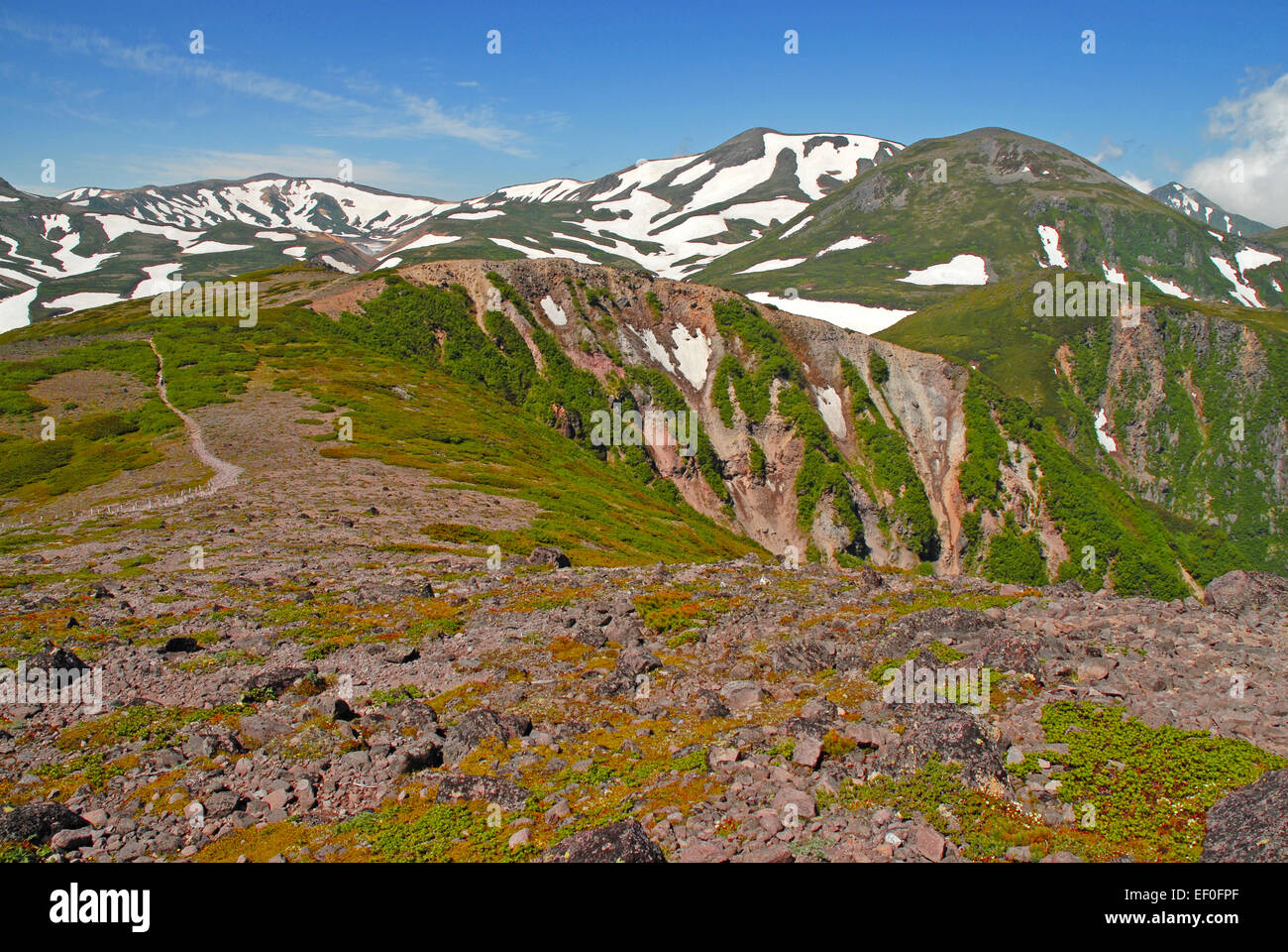 Daisetsuzan National Park, Hokkaido, Japan Stock Photo