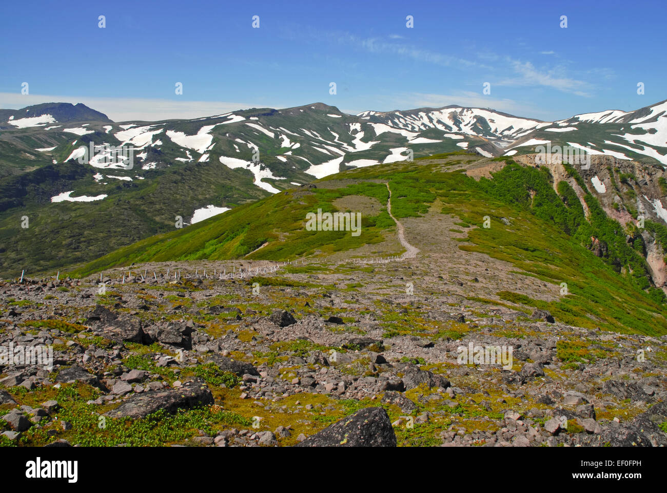 Daisetsuzan National Park, Hokkaido, Japan Stock Photo