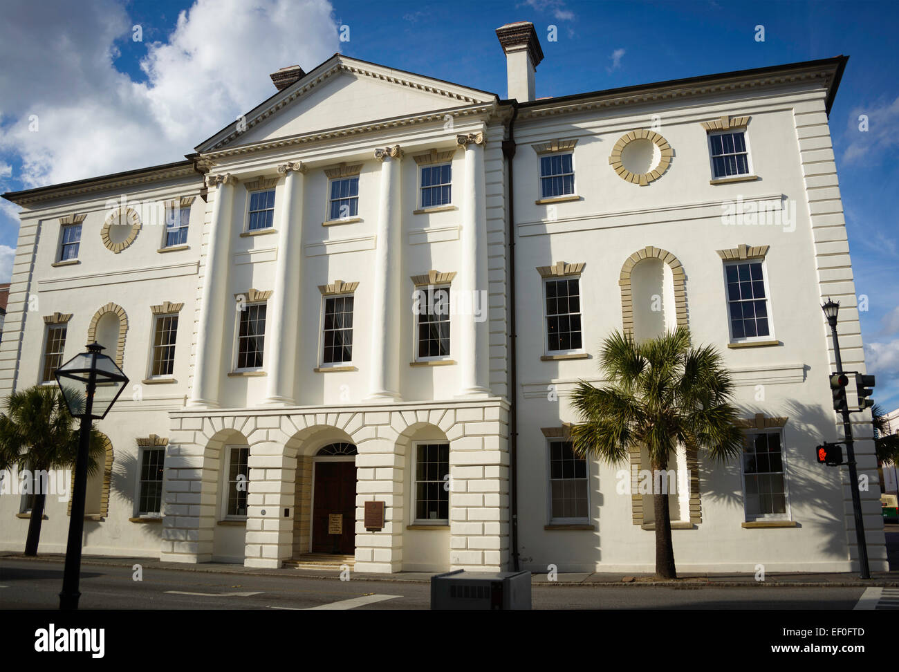 Historic Charleston Courthouse in South Carolina Stock Photo