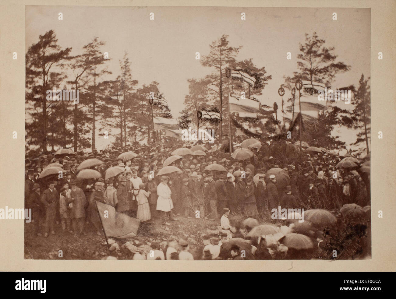 Jl Runeberg The burial of J.L. Runeberg, May 12, 1877 Stock Photo - Alamy