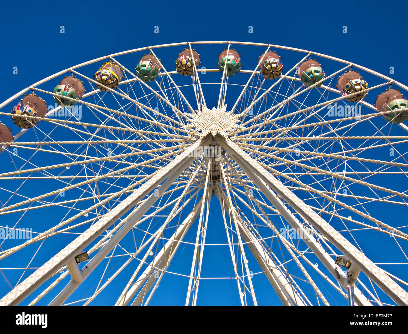A Ferris wheel. Stock Photo