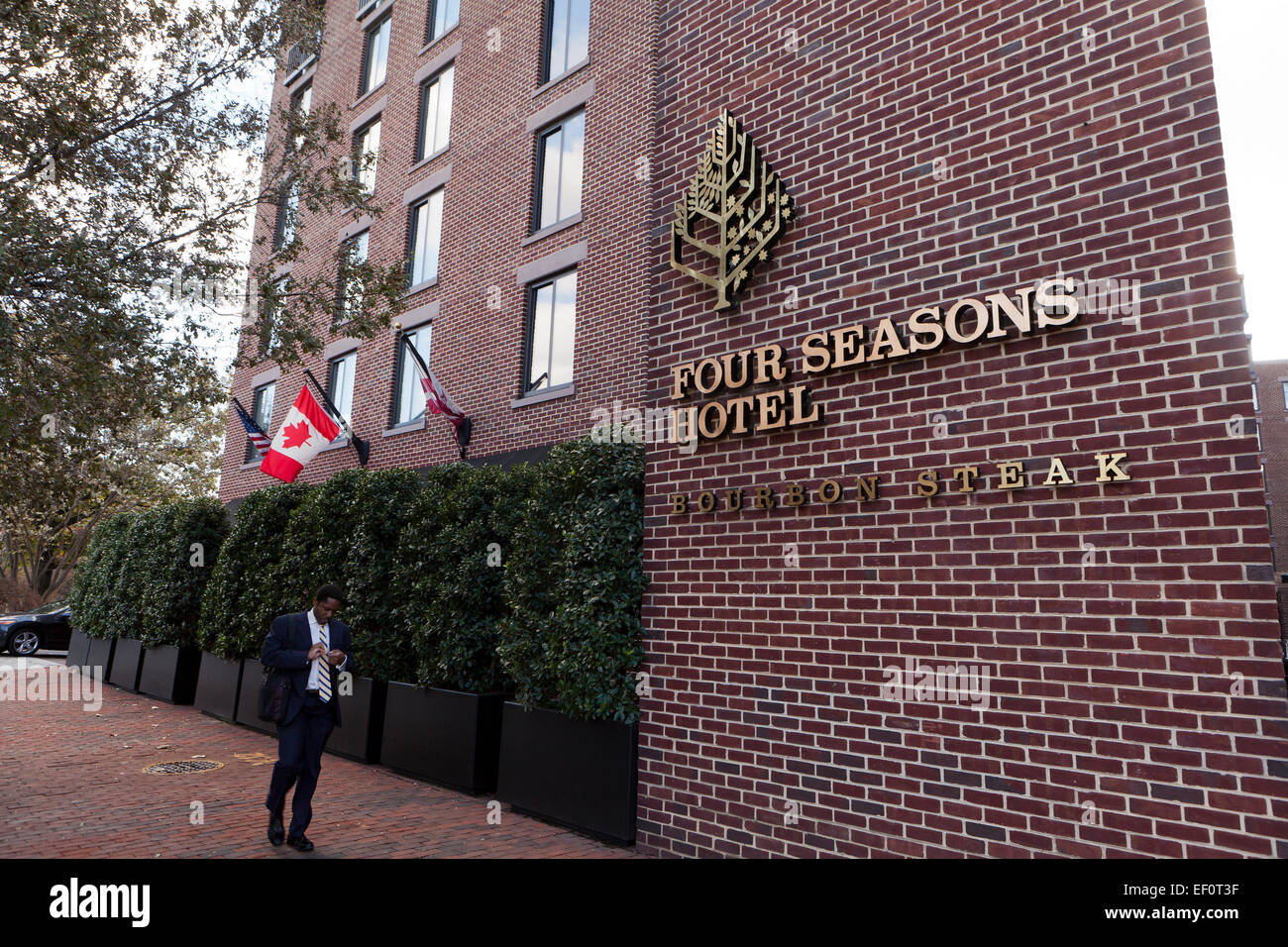 Four Seasons Hotel - Georgetown, Washington, DC USA Stock Photo