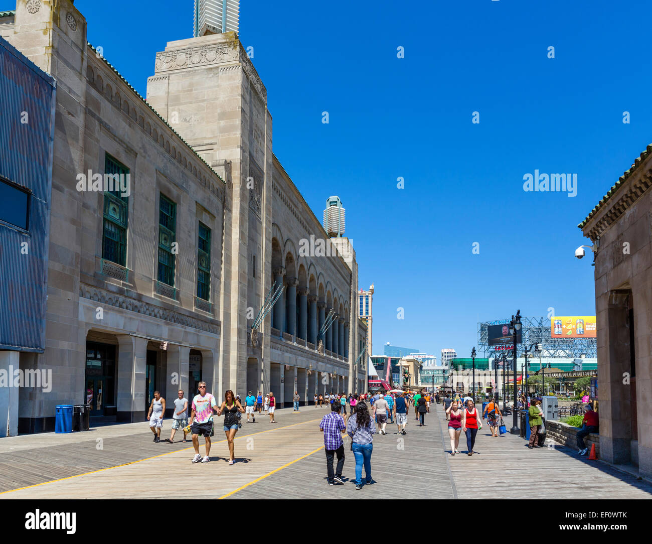 Boardwalk Hall, Atlantic City, New Jersey, USA Stock Photo