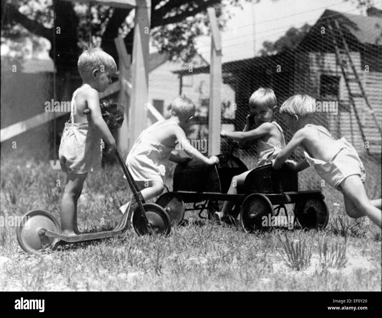 Nursery school children in Pensacola Stock Photo Alamy