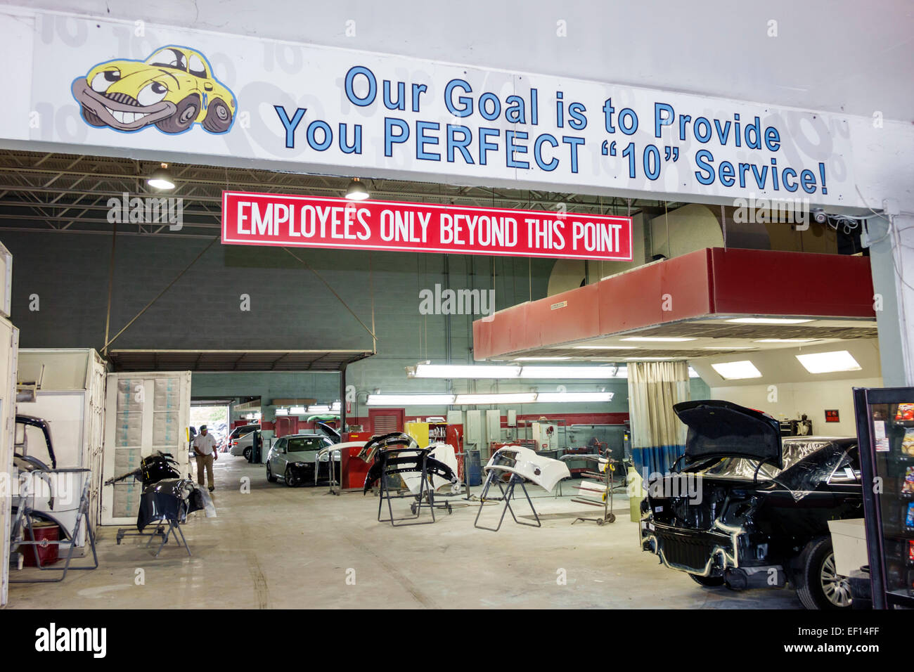 Employees only sign hires stock photography and images Alamy