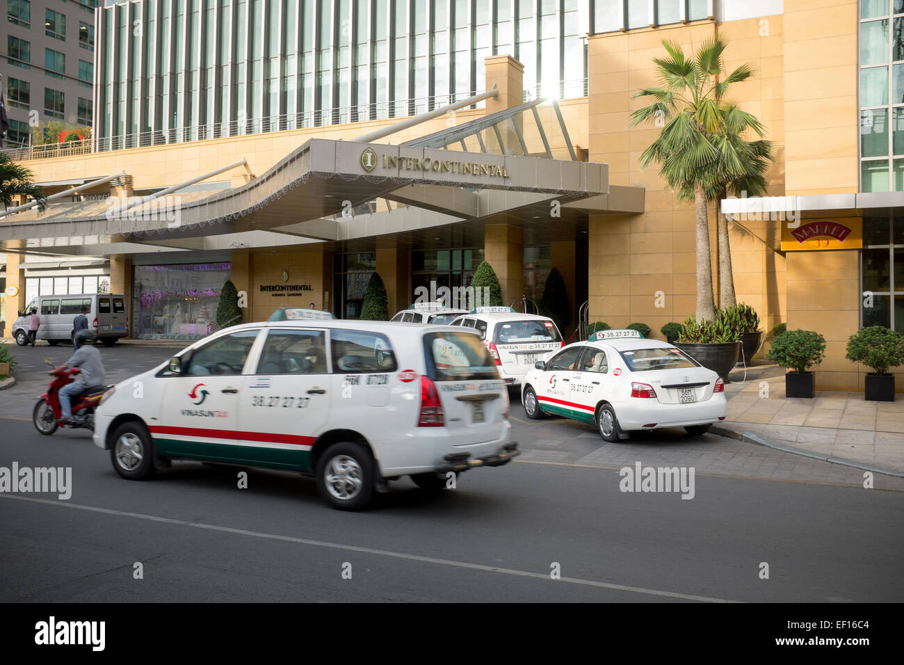 Hotel Intercontinental Ho Chi Minh City Vietnam Stock Photo