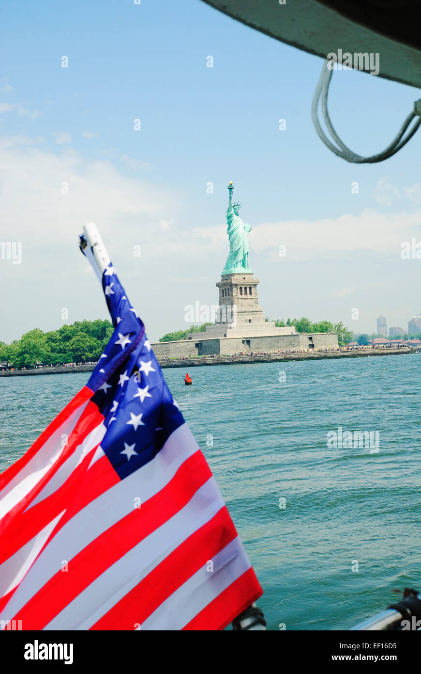 Liberty Island,location of the Statue of Liberty Stock Photo Alamy