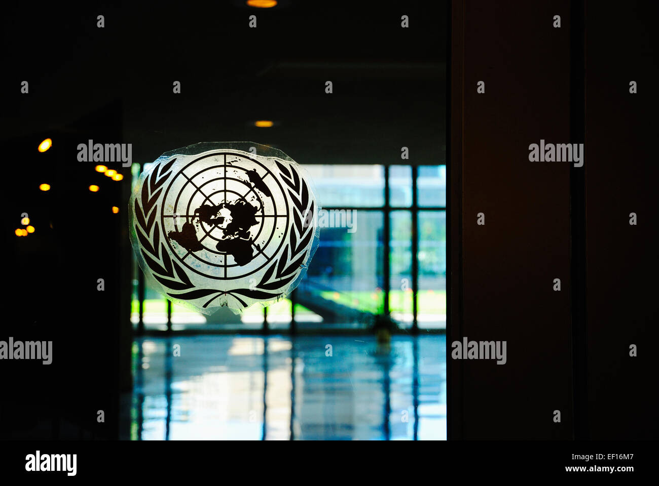 United Nations Headquarters, NYC Stock Photo