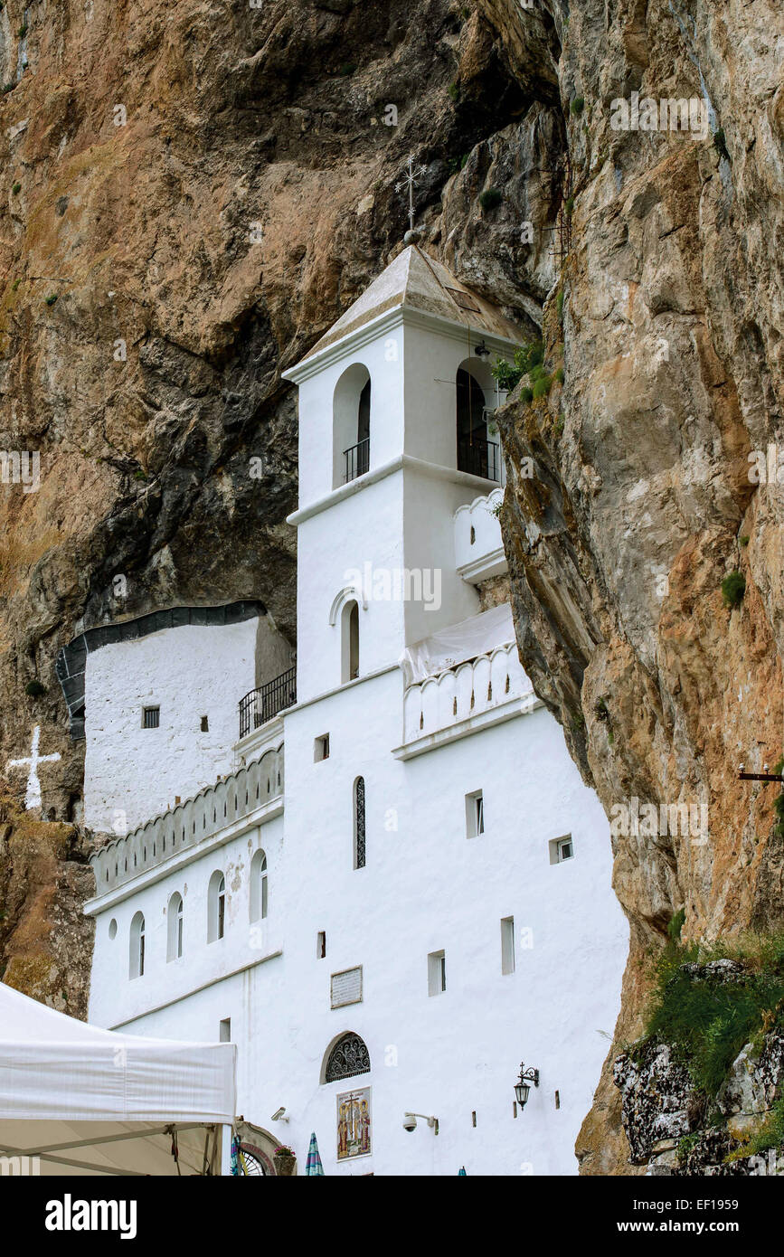 alpine temple shrine religion pilgrimage church bell tower Stock Photo