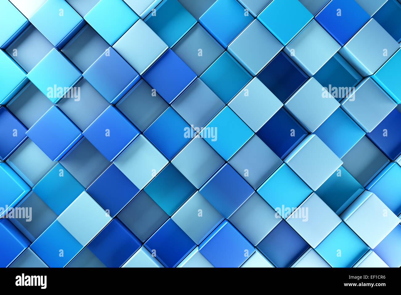Blue blocks abstract background Stock Photo Alamy