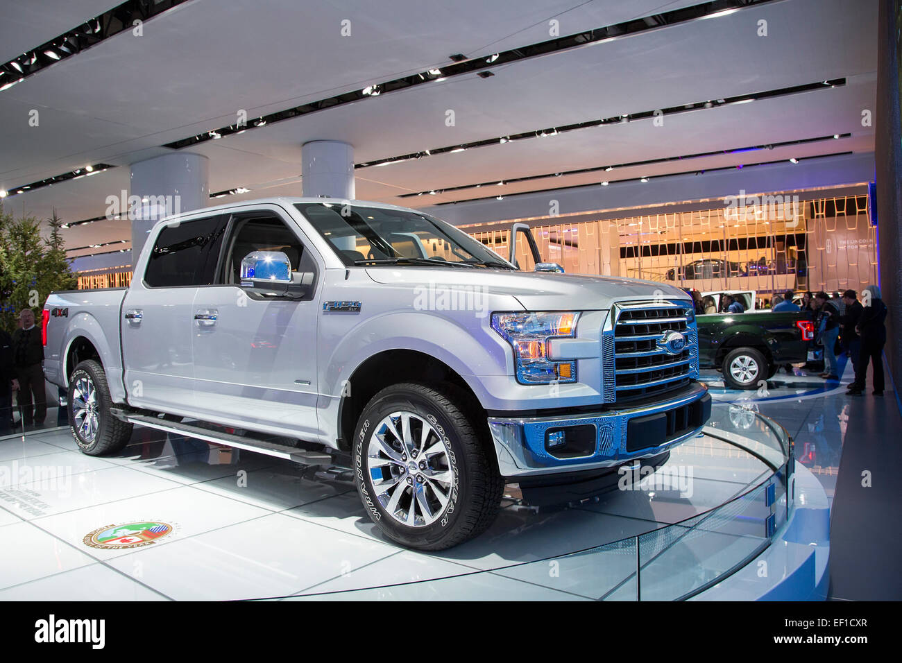 Detroit Michigan The Ford F 150 Aluminum Body Pickup