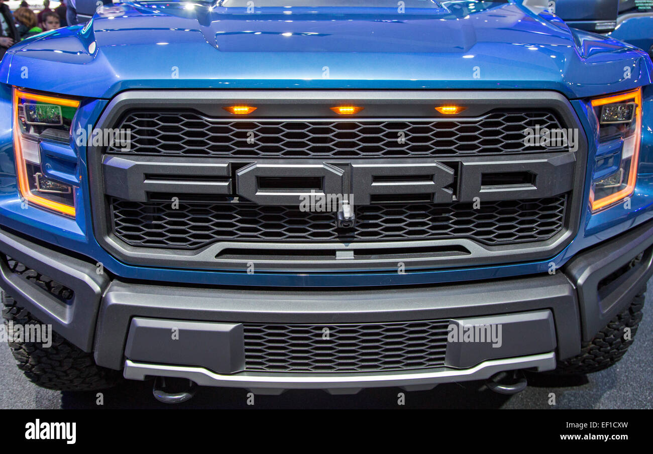 Detroit Michigan The Ford F 150 Raptor Aluminum Body