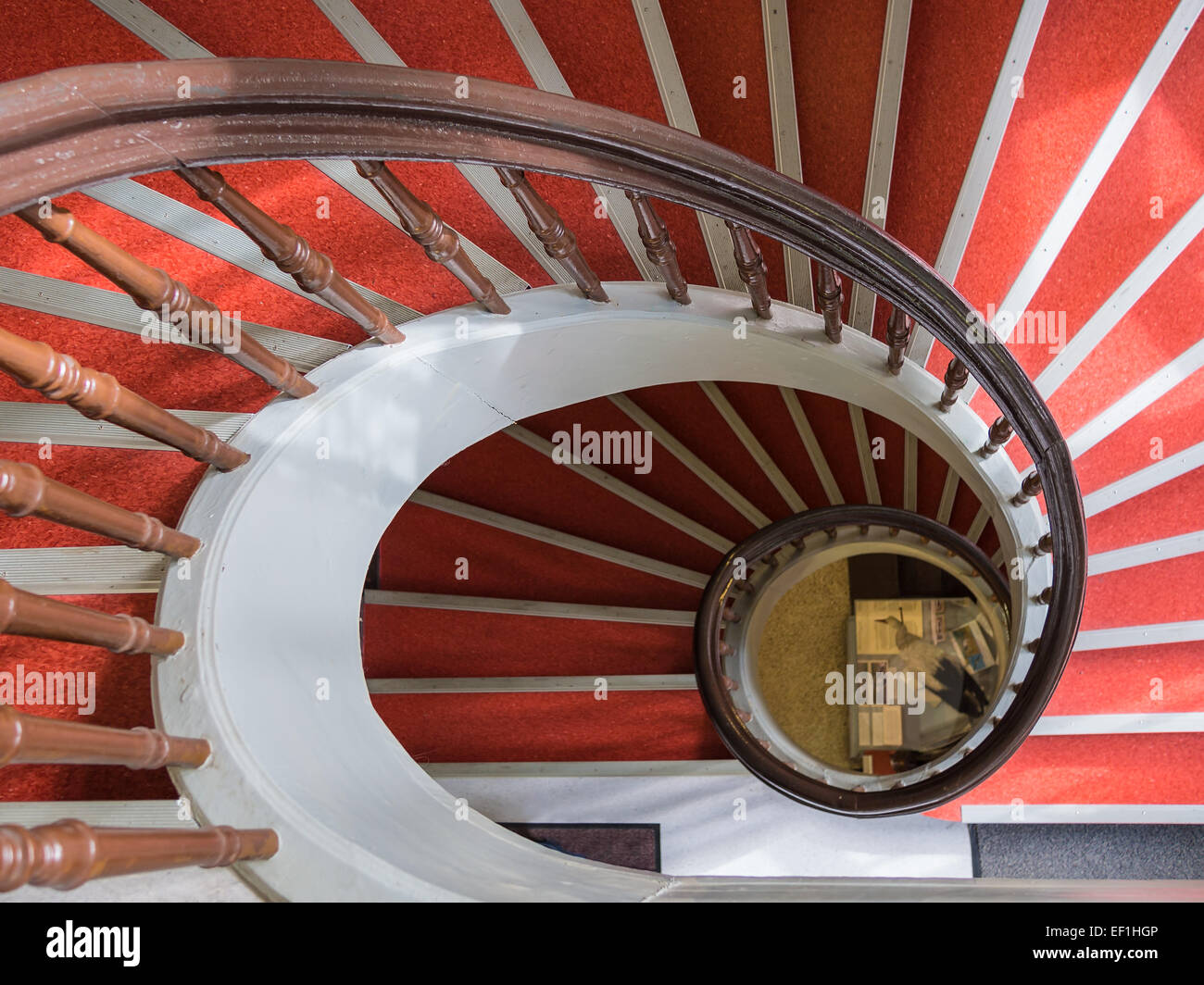 Spiral stairs. Stock Photo