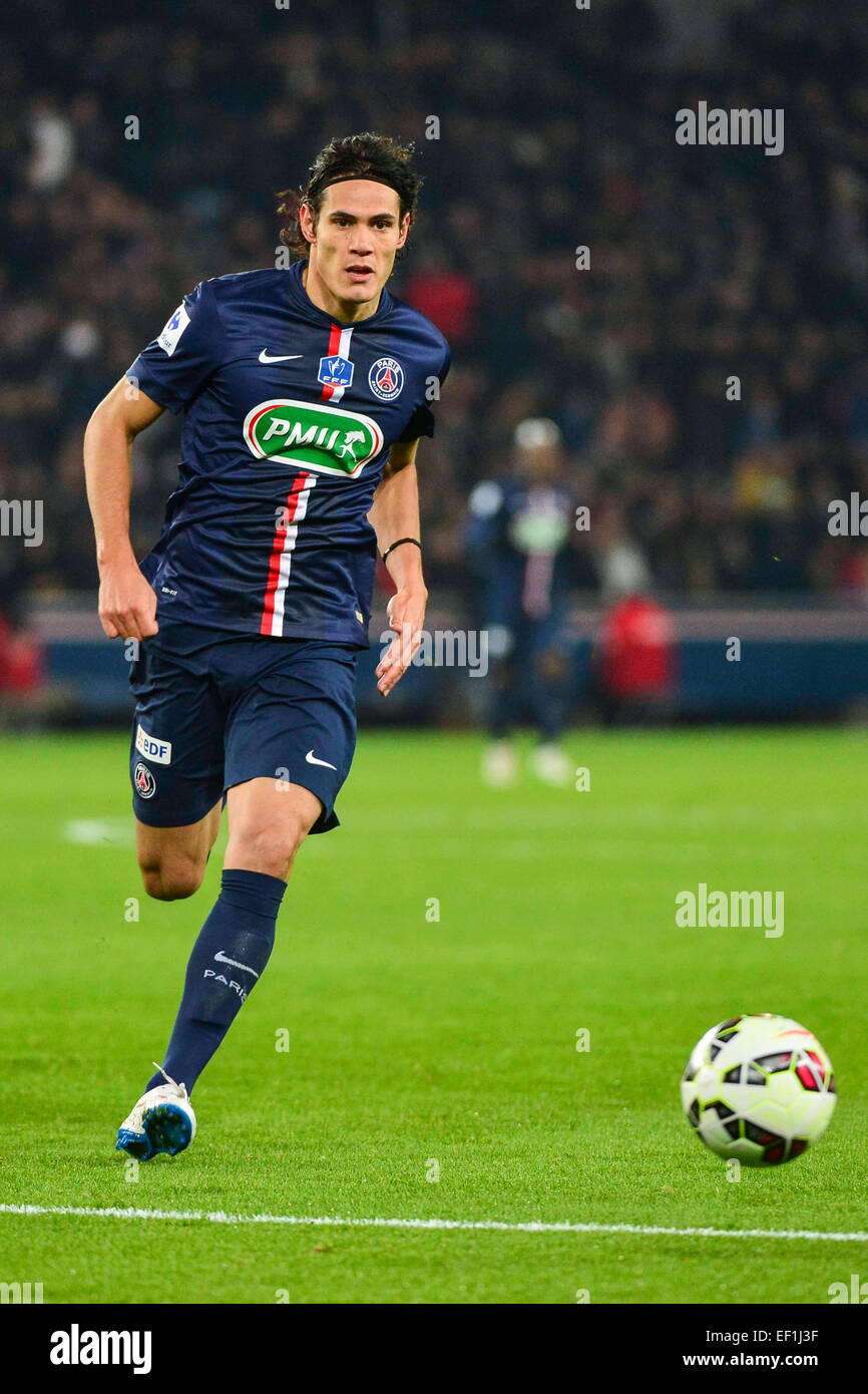 Edinson CAVANI - 21.01.2015 - Paris Saint Germain/Bordeaux - Coupe de  France.Photo : Dave Winter/Icon Sport Stock Photo - Alamy