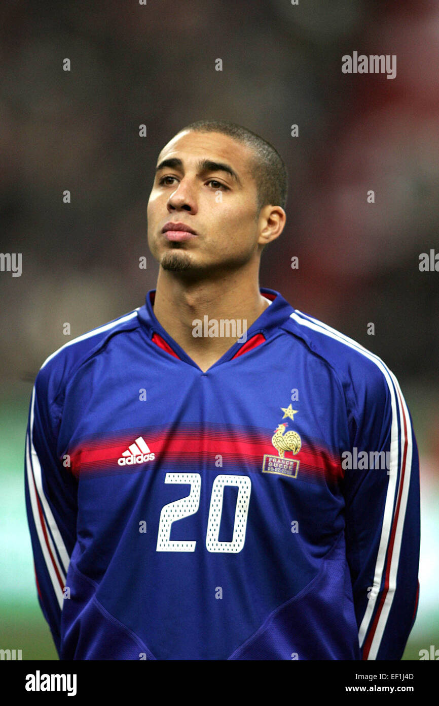 David TREZEGUET 10.02.2005 France/Suede match amical Stade de