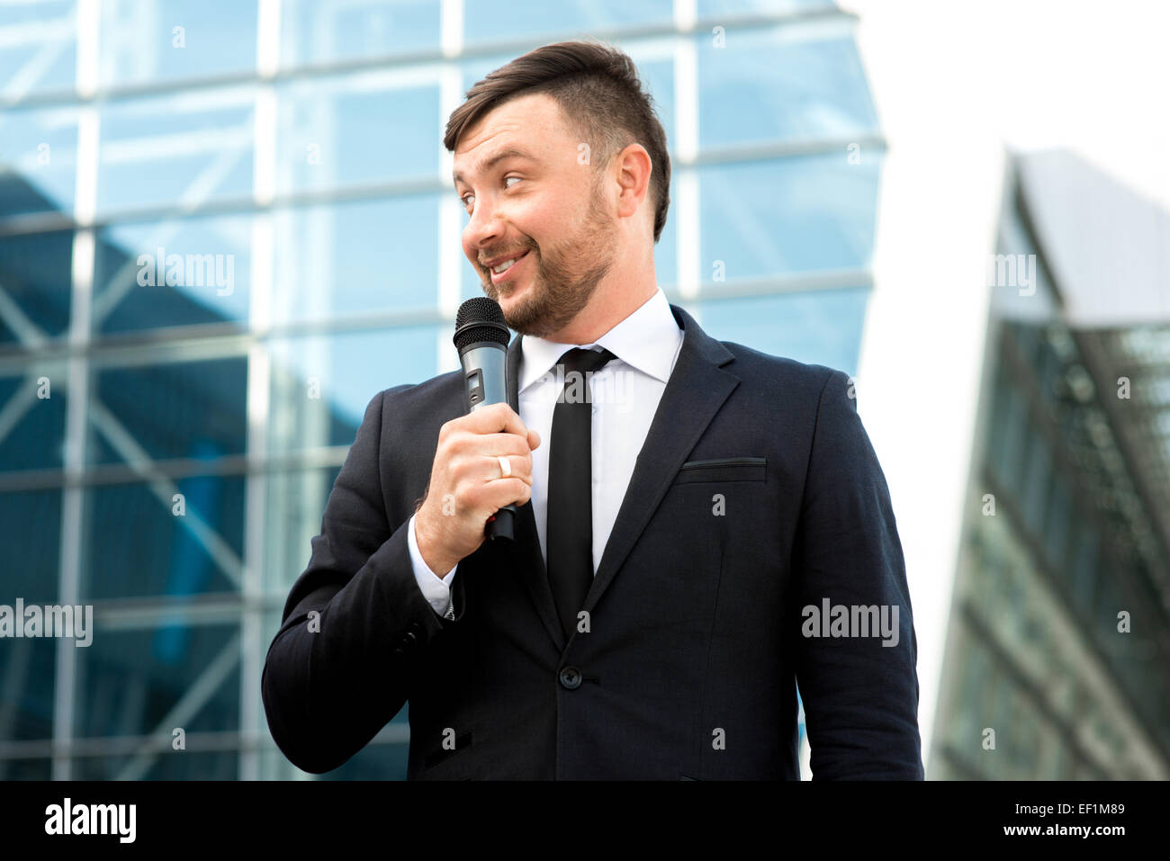 Toastmaster Microphone Toastmaster hi-res stock photography and images - Alamy