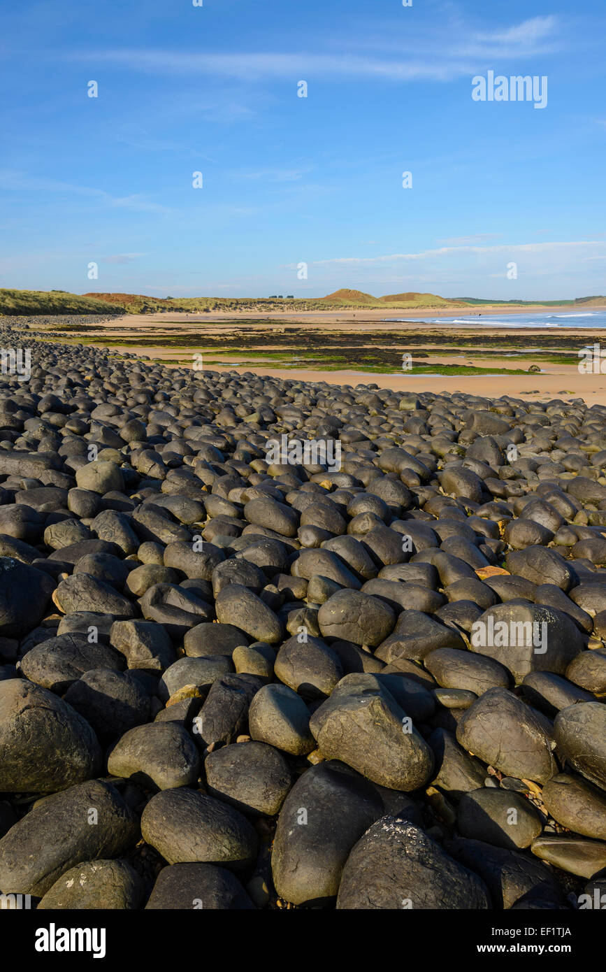 Embleton Bay, Northumberland, England Stock Photo Alamy