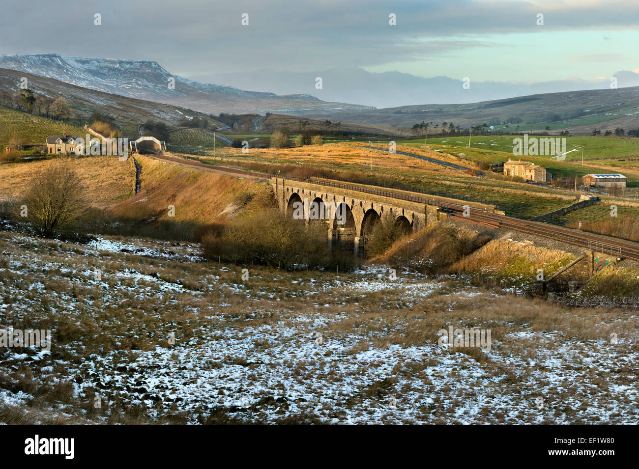 Ferrocarril Midland snowplows basado en Hellifield en liquidar a Carlisle  línea - 1900 Fotografía de stock - Alamy