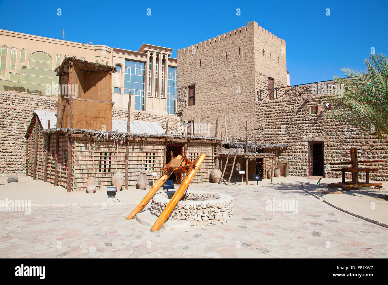 Historical museum in Dubai, United Arab Emirates Stock Photo Alamy