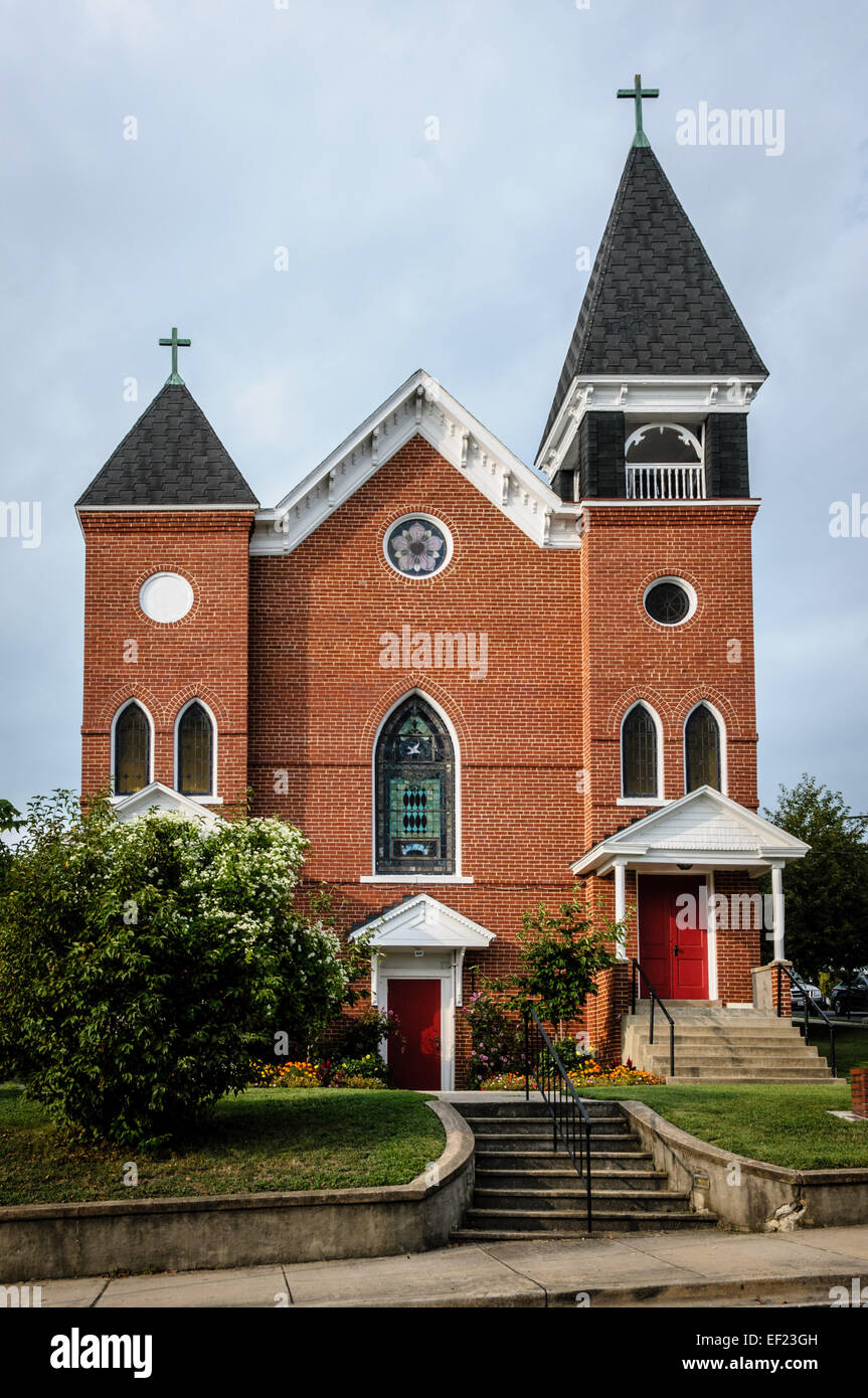 Bethany Lutheran Church, 109 First Avenue, Brunswick, Maryland Stock