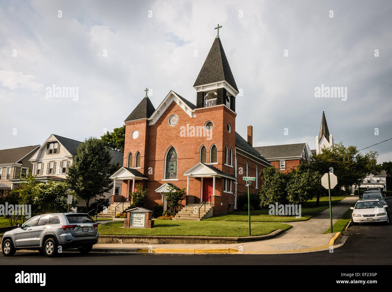 Bethany Lutheran Church, 109 First Avenue, Brunswick, Maryland Stock
