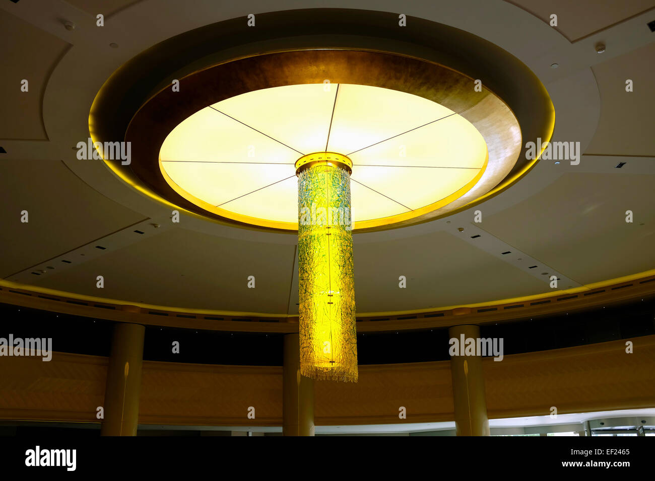 Modern chandelier in a lobby hires stock photography and images Alamy