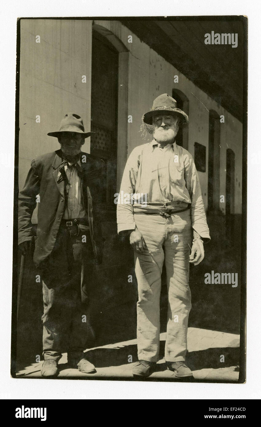 Two unidentified men Stock Photo Alamy