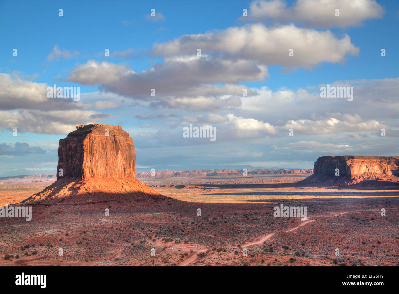 Rain god mesa monument valley hi-res stock photography and images - Alamy