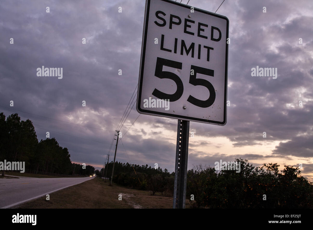 Speed Limit 55 Hi-res Stock Photography And Images - Alamy