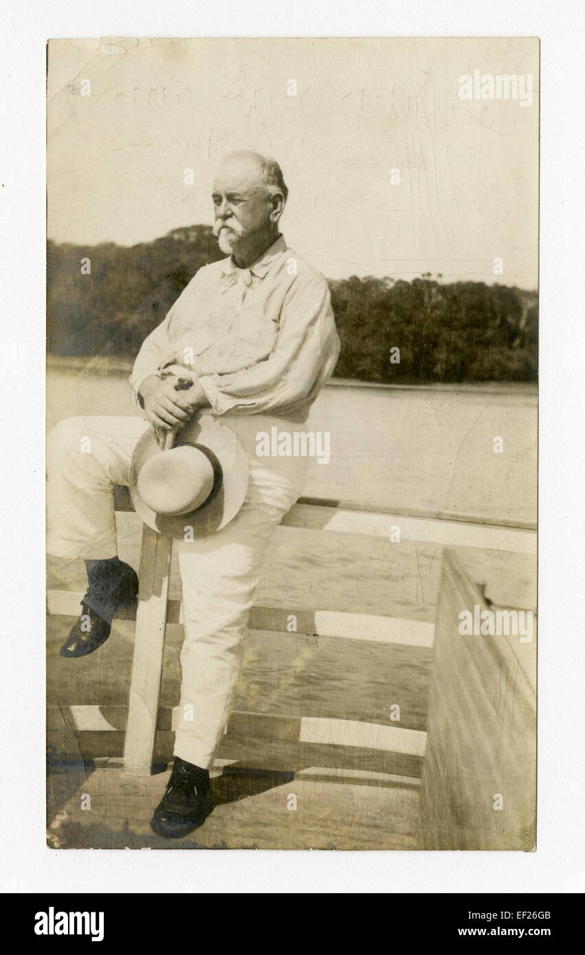 Captain Charles Shillaber was a notable figure in early 20th-century ...