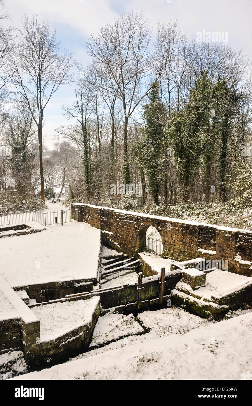 Remains of an old Mill in the village of Broadbottom in Tameside. A