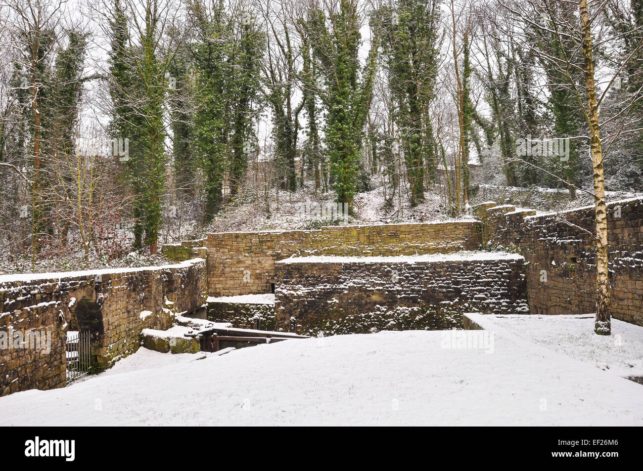 Remains of an old Mill in the village of Broadbottom in Tameside. A