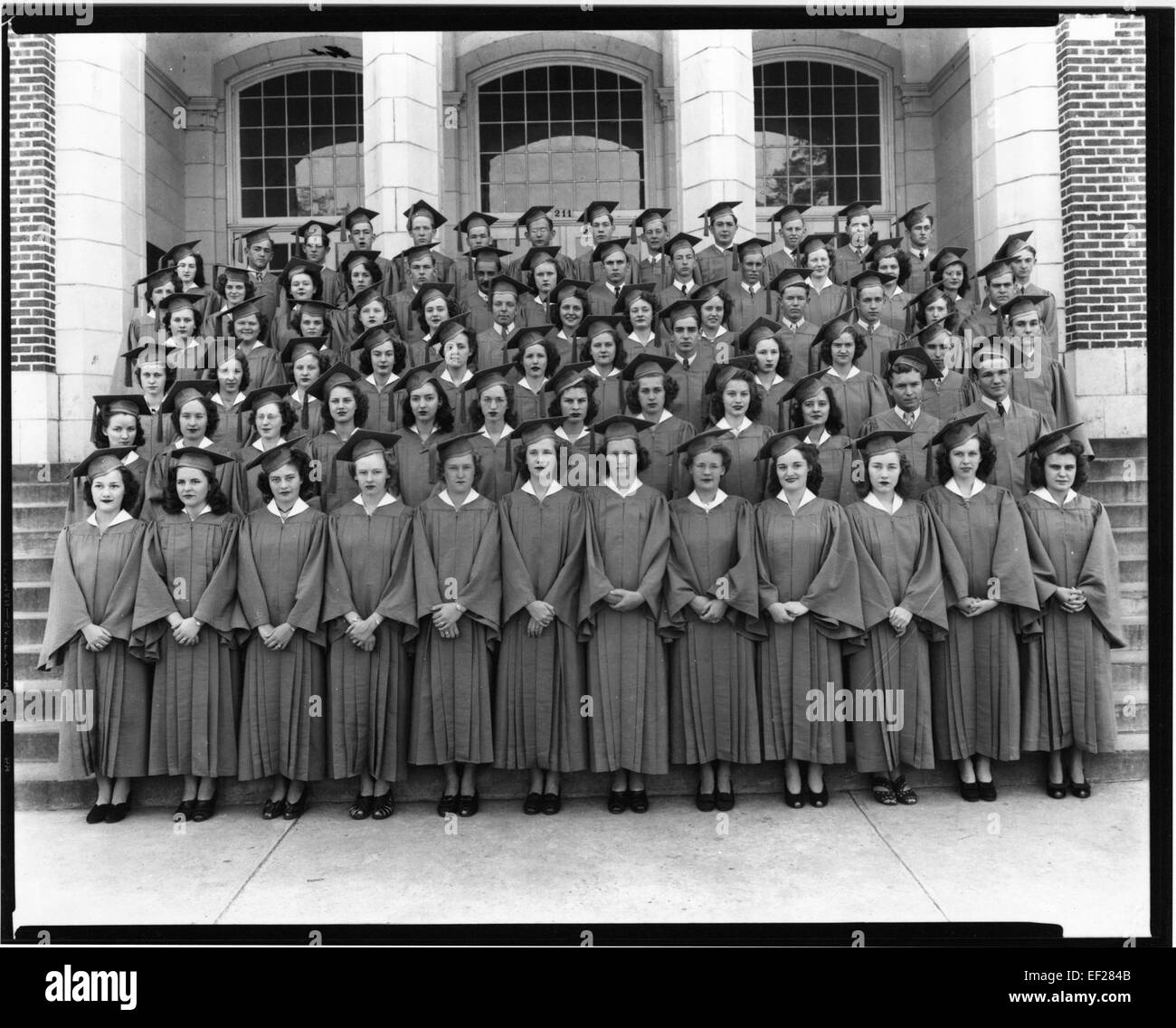 Crystal Springs High School graduating class 154 Stock Photo Alamy