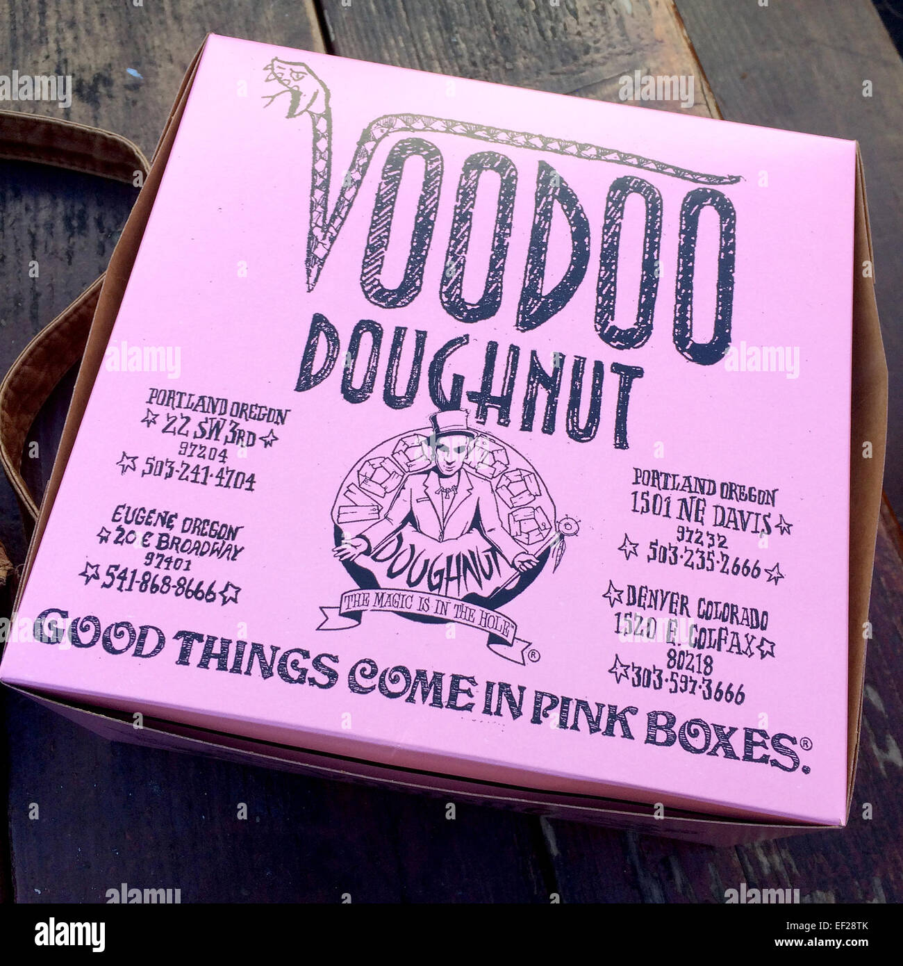 Voodoo Doughnut Box High Resolution Stock Photography And Images Alamy