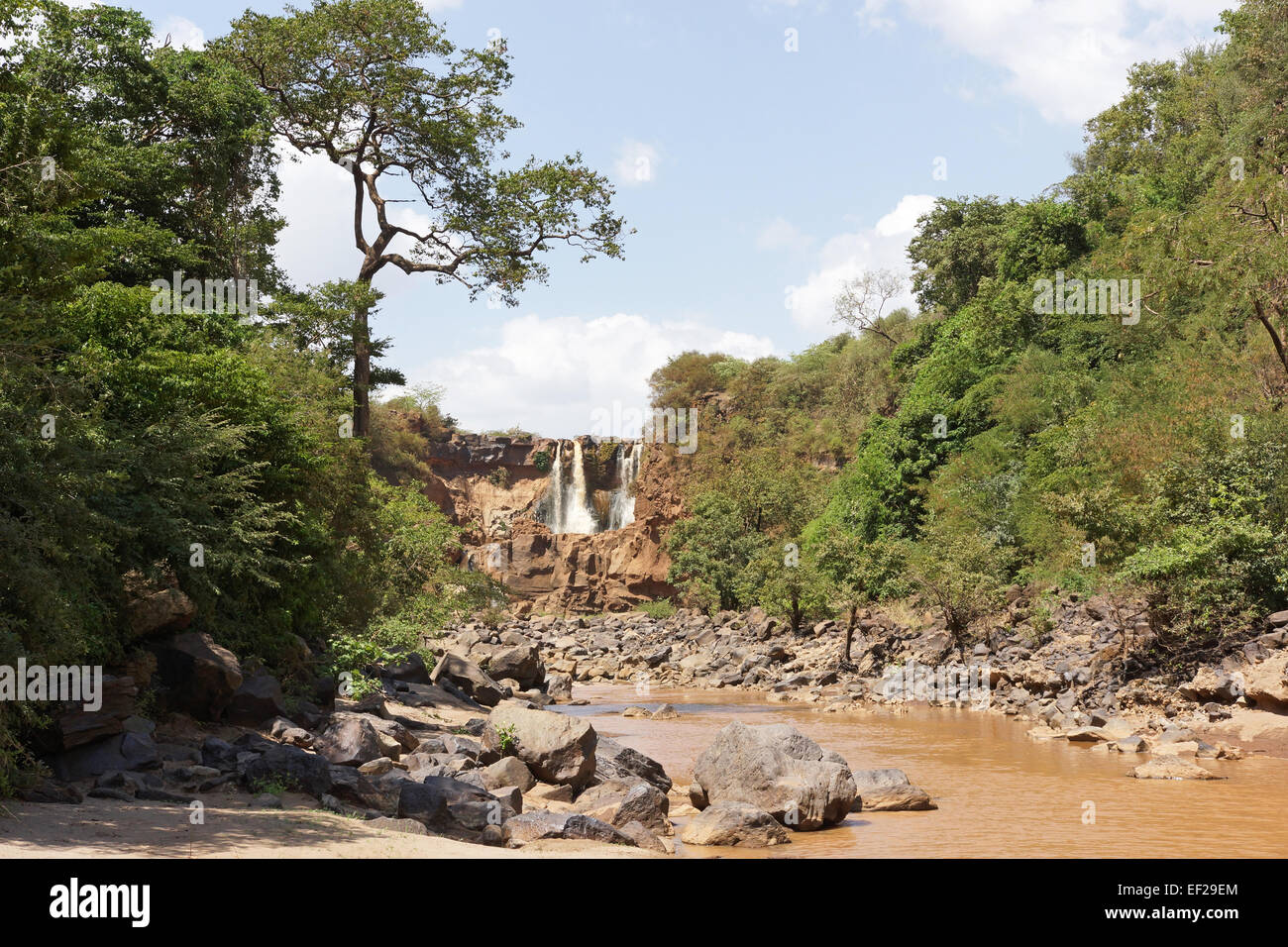 Landscape in the Great Rift Valley, Ethiopia, Africa Stock Photo