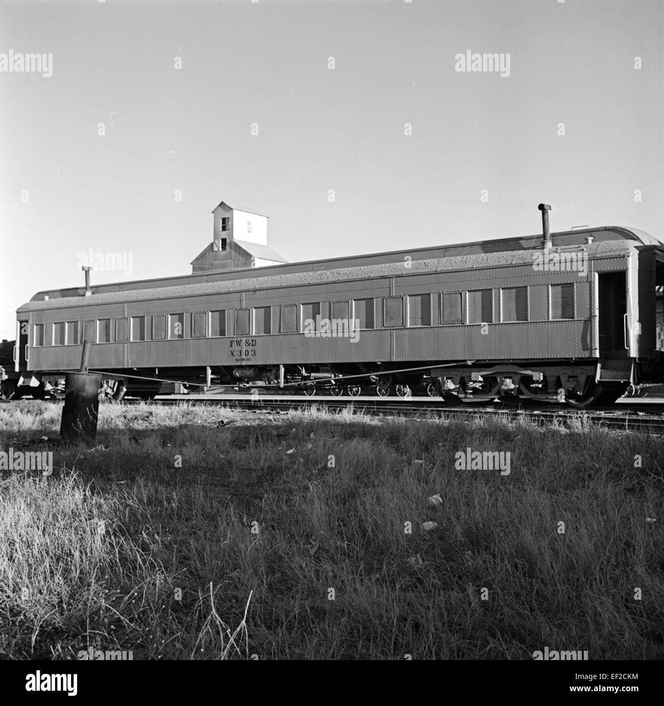 [Fort Worth & Denver City, Outfit Car X303] Stock Photo Alamy