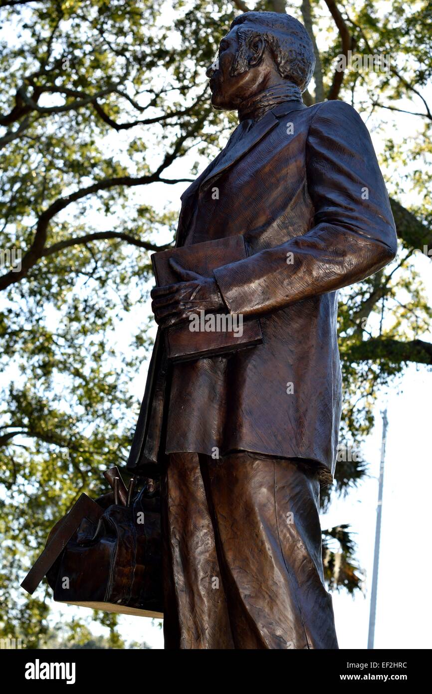 Stature of Denmark Vesey, 17671822, who led a failed slave revolt in