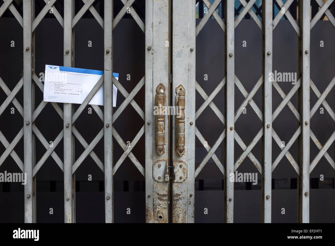 Letters delivered to House Bangkok Thailand Stock Photo Alamy