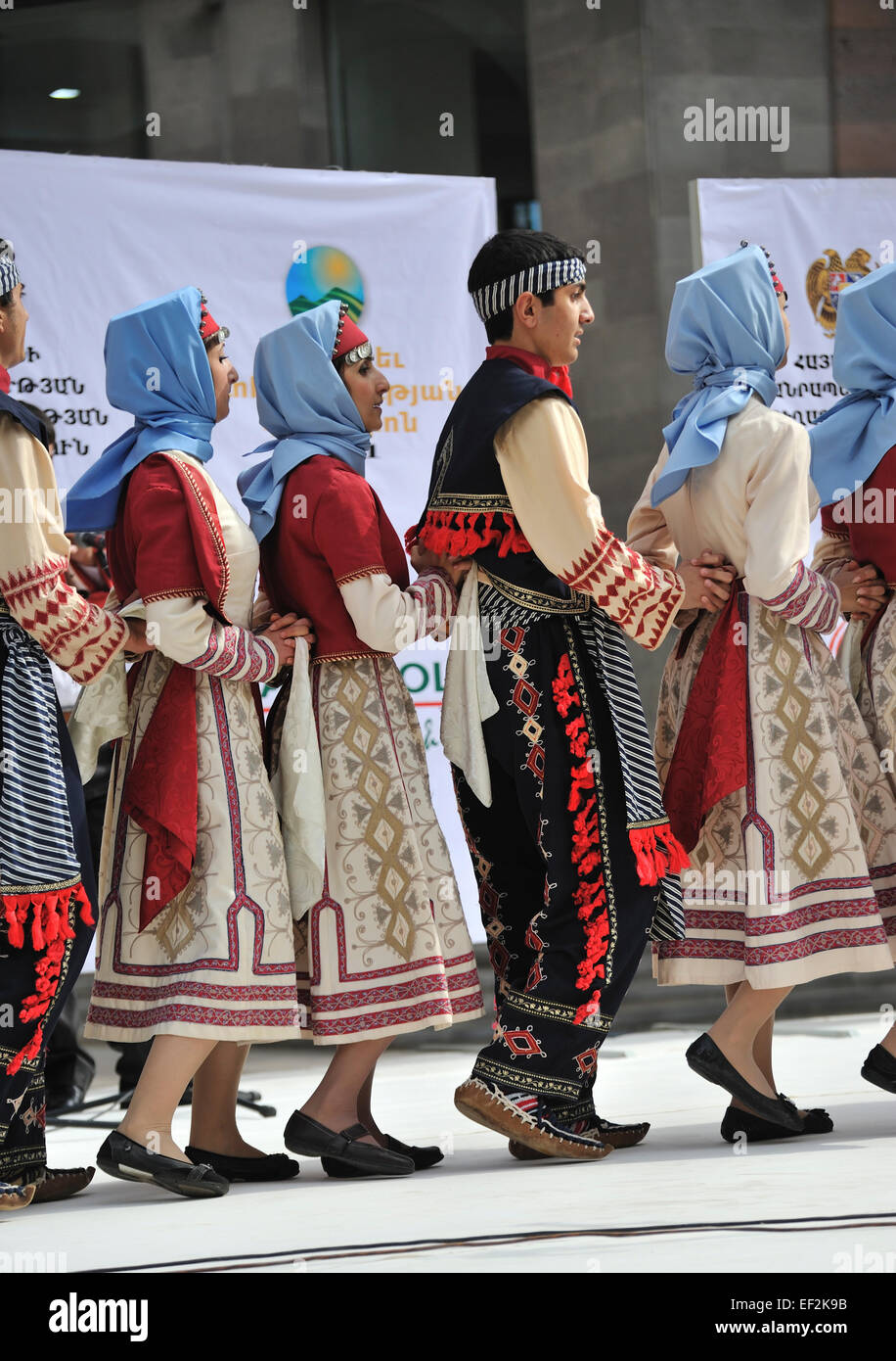 Armenian folklore costume hi-res stock photography and images - Alamy