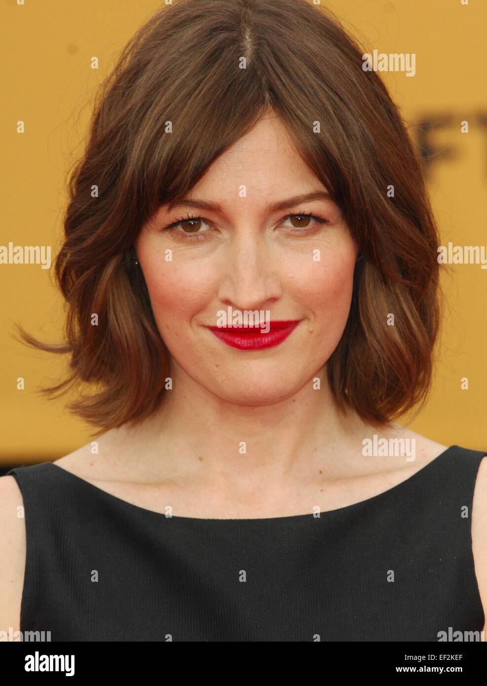 Los Angeles, CA, USA. 25th Jan, 2015. Kelly Macdonald at arrivals for 21st Annual Screen Actors Guild Awards (SAG) - Arrivals 1, The Shrine Exposition Center, Los Angeles, CA January 25, 2015. Credit:  Elizabeth Goodenough/Everett Collection/Alamy Live News Stock Photo