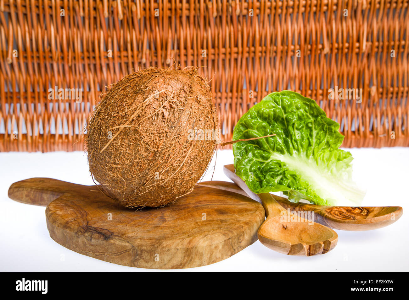 Coconut is a significant and important crop Stock Photo