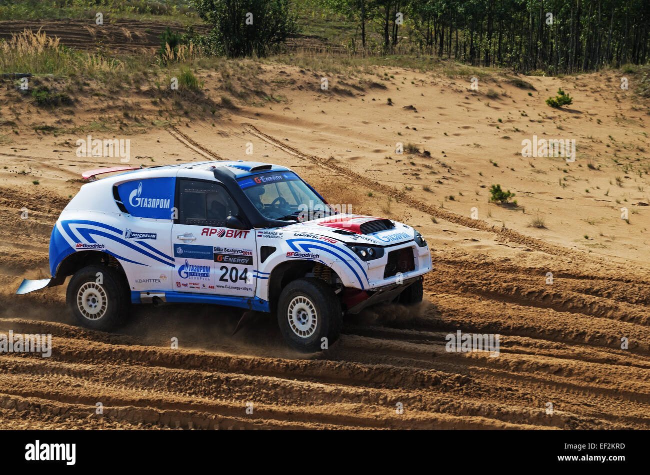 Baha Races Races on a rally-raid on sandy dunes. Rally-raid Baha